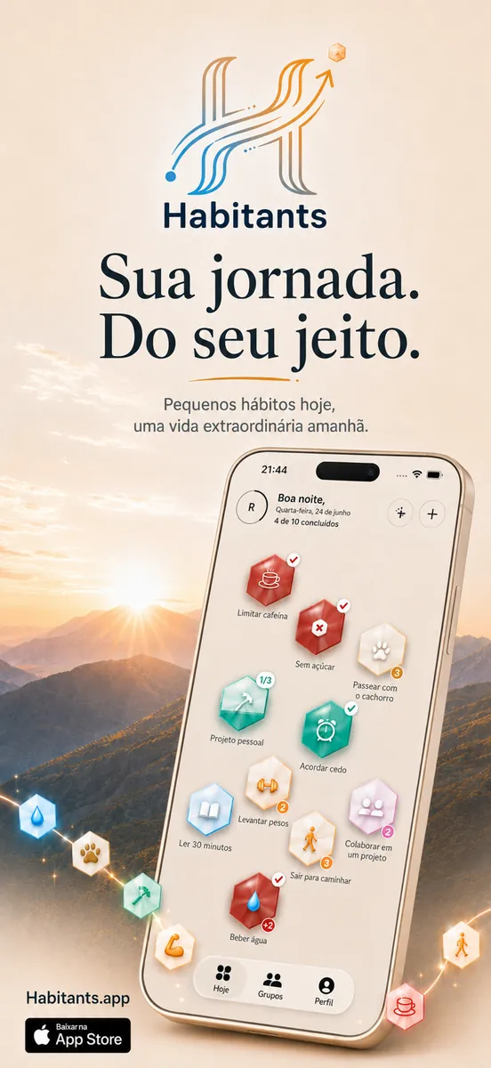 Sua jornada, do seu jeito: a tela de joias de cristal do Habitants